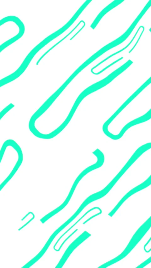 Creative vertical doodle blew color seamless pattern with background for mobi Stock Footage 292369603