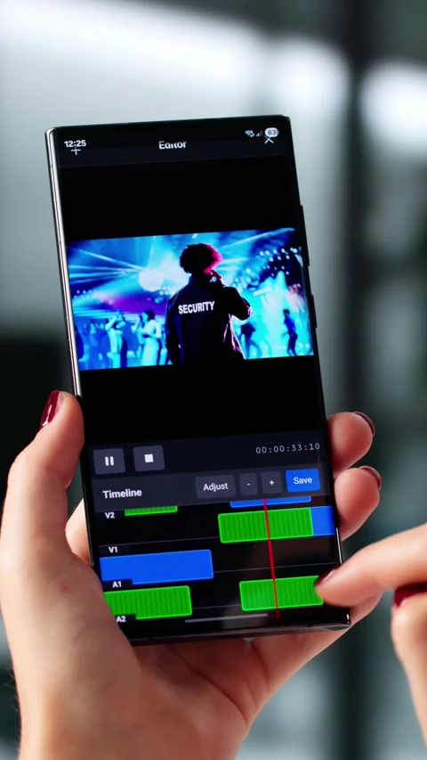 Creative Video Production Editor Making Content Stock Footage 314525234
