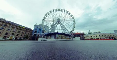 Creative view of city Stock Photos