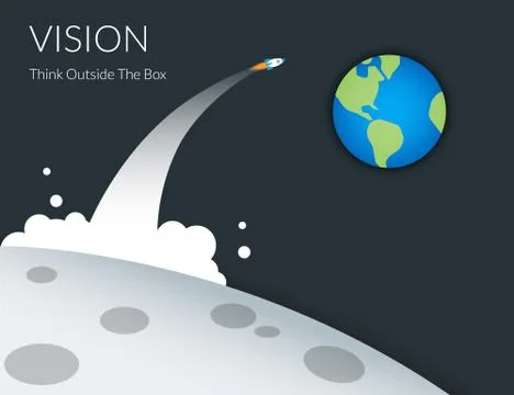 Creative vision Illustrazione stock