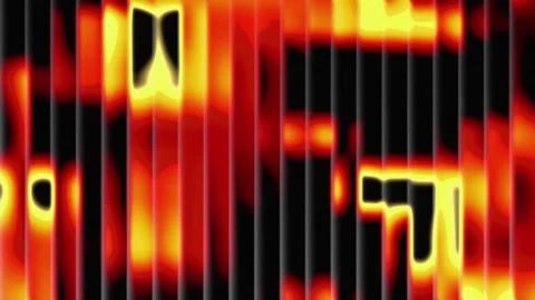 Creative visual art with bright colors and patterns in a dark background Video stock 347664458