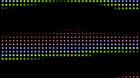 Creative VJ loop patterns for immersive music experiences at concerts Stock Footage 293679890