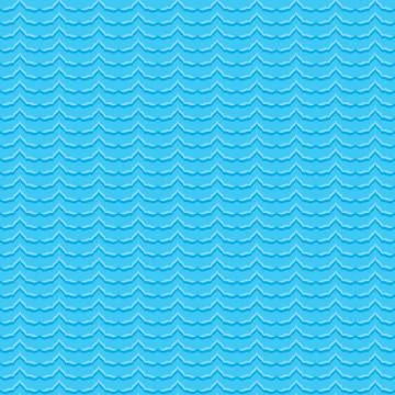 Creative wave shape pattern Illustrazione stock