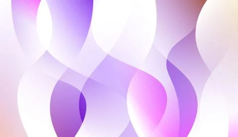Creative Waves. Futuristic Technology Style Background. Design For Cover Page Stock Illustration