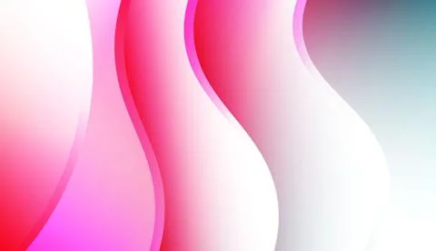 Creative Waves. Futuristic Technology Style Background. Design For Cover Page Stock Illustration