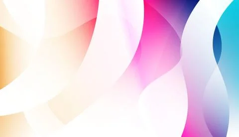 Creative Waves. Futuristic Technology Style Background. For Creative Template Stock Illustration