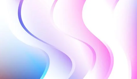 Creative Waves. Futuristic Technology Style Background. Design For Your Heade Stock Illustration