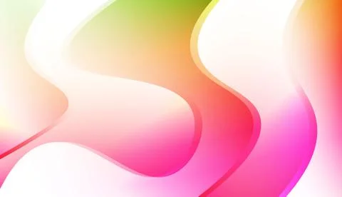 Creative Waves. Futuristic Technology Style Background. Design For Cover Page Stock Illustration