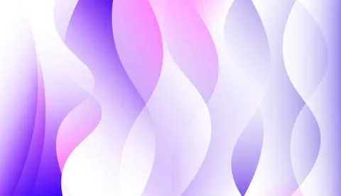 Creative Waves. Futuristic Technology Style Background. Design For Cover Page Stock Illustration