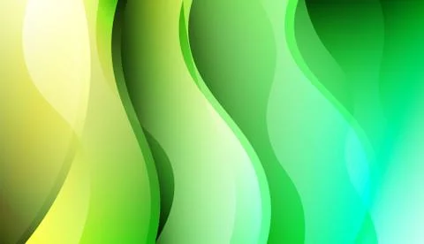 Creative Wavy Background. For Template Cell Phone Backgrounds. Colorful Vecto Stock Illustration