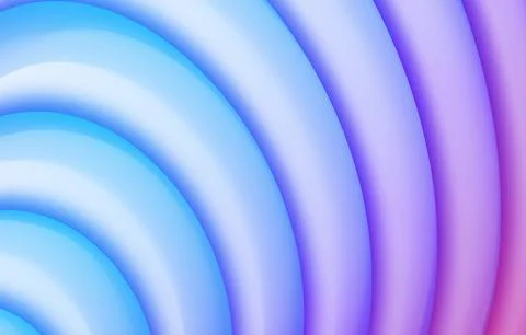 Creative wavy gradient color abstract style background design vector template Stock Illustration