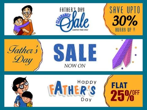 Creative website header or banner set, Clearance Sale with Flat Discount Of.. Stock Illustration