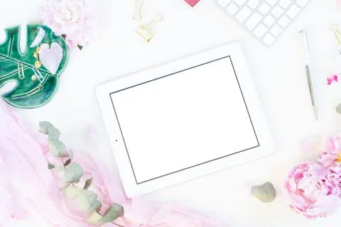 Creative wedding composition Stock Photos