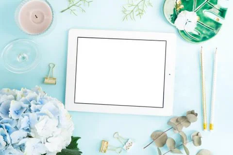 Creative wedding composition Stock Photos