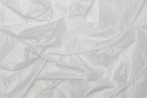 Creative white fabric with textile texture background Stock Photos