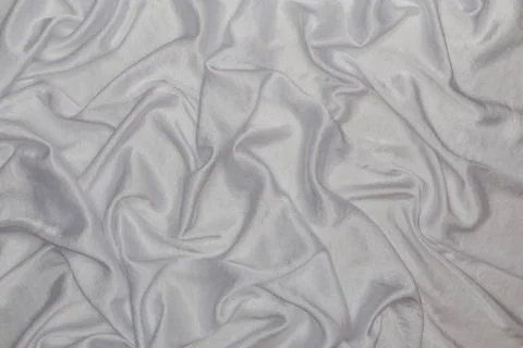 Creative white fabric with textile texture background Stock Photos