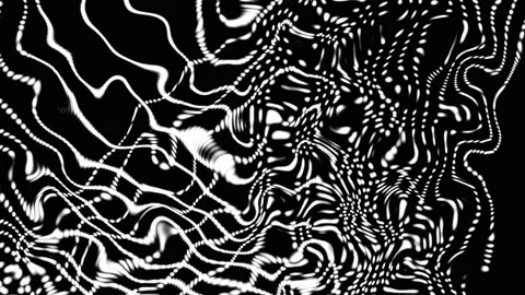 Creative white line movement for creativity and design Stock-Footage 195885636