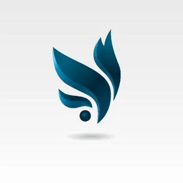 Creative Wing Icon Stock-Illustration