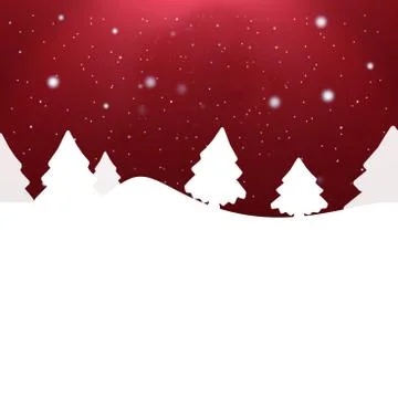 Creative winter christmas background design Stock Illustration