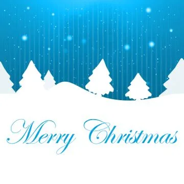 Creative winter christmas background design Stock Illustration