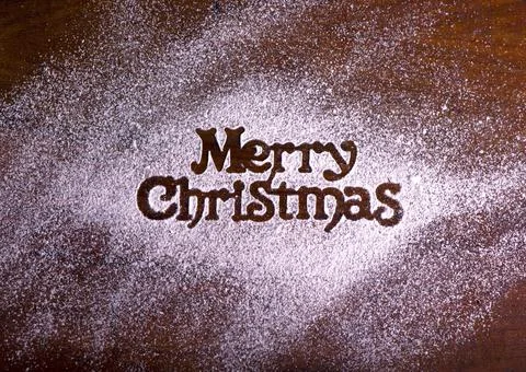 Creative winter time baking background. christmas baking background Foto stock