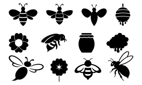 Creative World Bee Day may 20. 库存插图