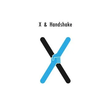 Creative X- letter icon abstract logo design vector template.Business offer,p Stock Illustration