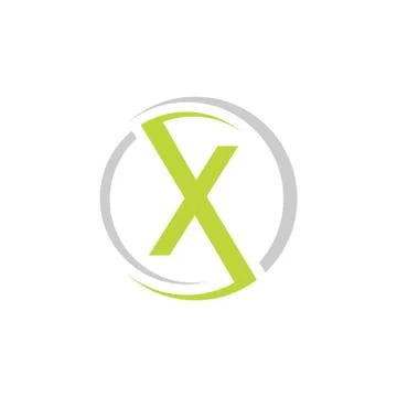Creative X Letter logo design vector concept illustration Stock Illustration