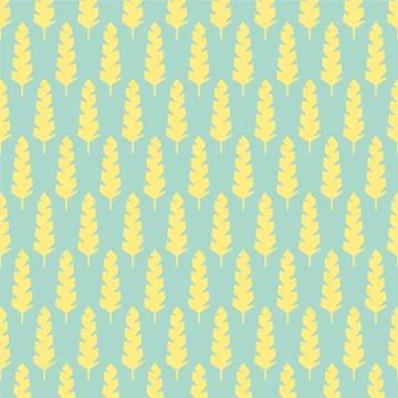 Creative yellow leaf design pattern background vector Stockillustratie