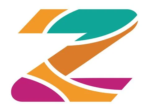 Creative Z Letter Icon, Stylish Monogram Design for Symbol Stock Illustration
