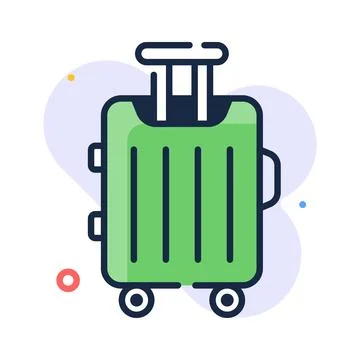Creatively crafted amazing glyph illustrations set of travel and tourism Ilustración de archivo