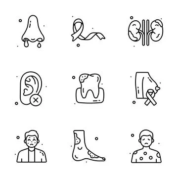 Creatively crafted amazing glyph illustrations set of travel and tourism Ilustración de archivo