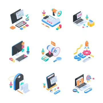 Creatively crafted amazing glyph illustrations set of travel and tourism Ilustración de archivo