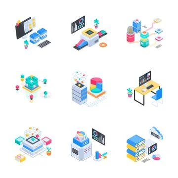 Creatively crafted amazing glyph illustrations set of travel and tourism Ilustración de archivo