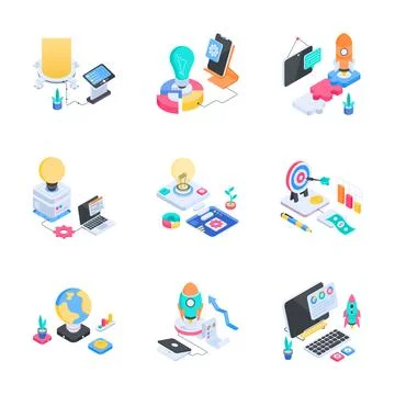 Creatively crafted amazing glyph illustrations set of travel and tourism Ilustración de archivo