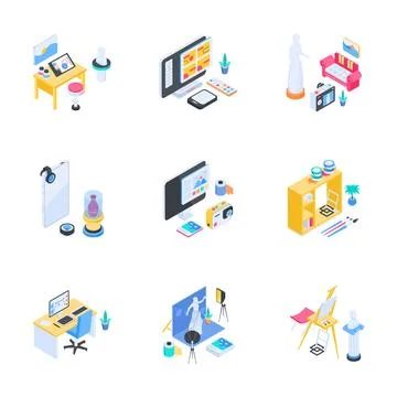 Creatively crafted amazing glyph illustrations set of travel and tourism Ilustración de archivo