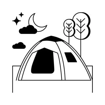 Creatively crafted amazing glyph illustrations set of travel and tourism Ilustración de archivo