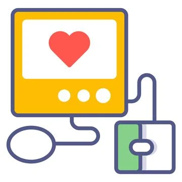 Creatively crafted amazing icon of coding document file, premium vector Illustrazione stock