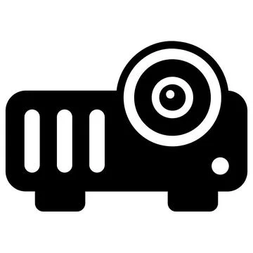 Creatively crafted glyph illustration denoting sports direction signage. Stock Illustration