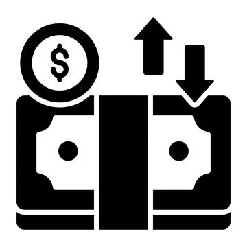 Creatively crafted glyph illustration showing fitness wellness concept. Illustration