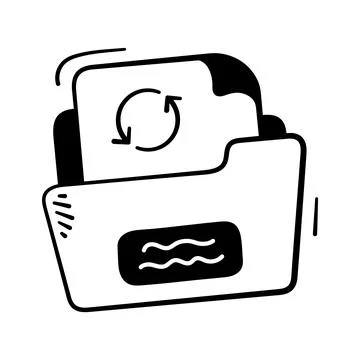 Creatively crafted glyph illustration showing fitness wellness concept. 库存插图