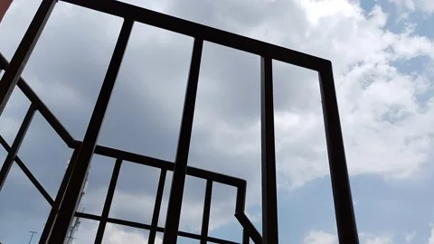 Creatively, Dramatic composed Clouds time-lapse. Time-lapse of clouds in Utta Stock Footage 155615072