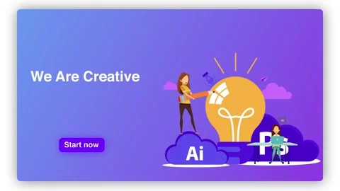 Creativity and Innovation with AI Tools in a Digital Workspace Setting Stock Footage 341920102