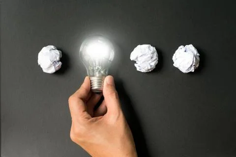 Creativity and innovation concept Stock Photos