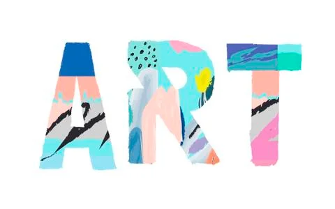 Creativity and Inspiration.  . Hand draw art design for web, site, advertisin Stock Illustration