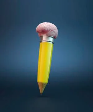 Creativity; conceptual artwork Stock Illustration