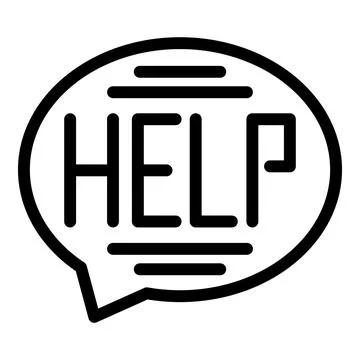 Creativity help icon outline vector. House creative Stock Illustration