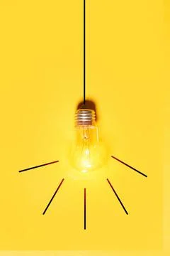 Creativity, idea, solution concept Stock Photos