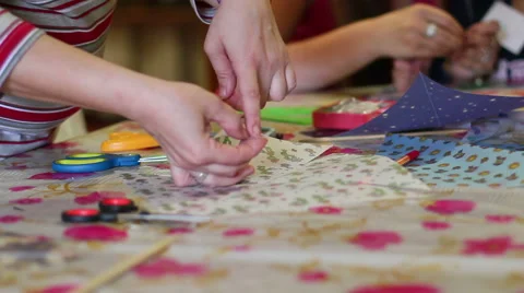 Creativity Lessons For Children 4 Stock Footage 54409644