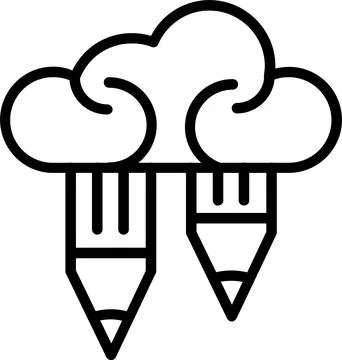 Creativity Line Icon Design Stock Illustration